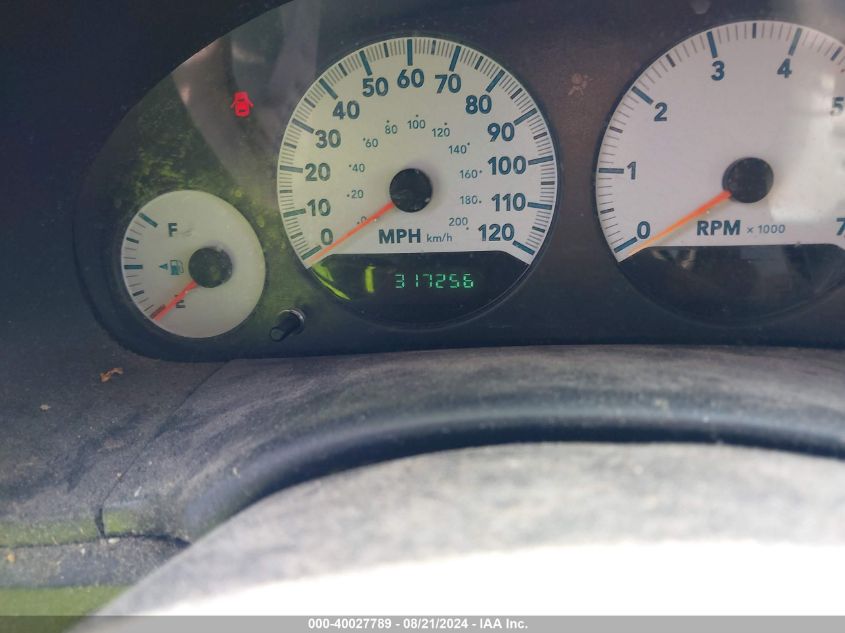 2005 Dodge Grand Caravan Sxt VIN: 2D8GP44LX5R389220 Lot: 40027789