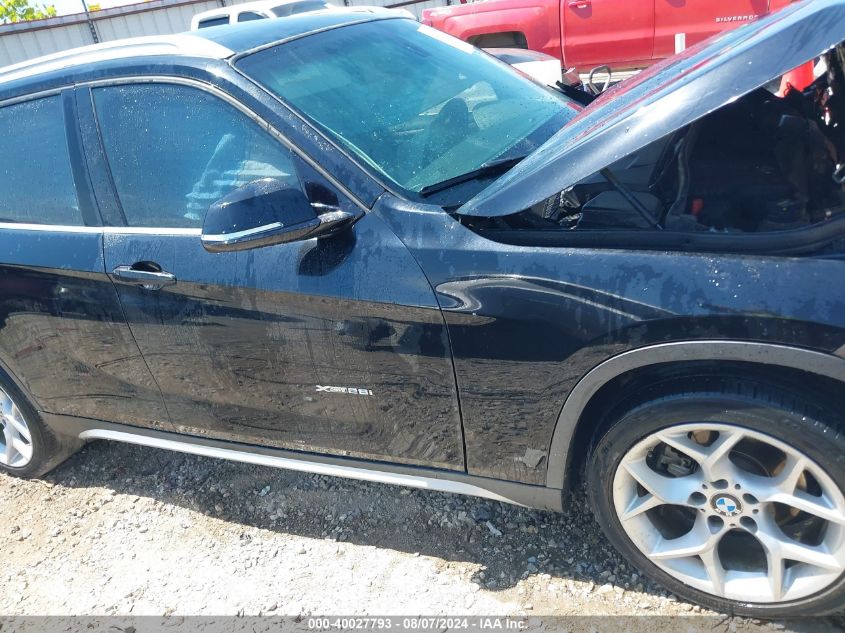 2015 BMW X1 xDrive28I VIN: WBAVL1C56FVY28766 Lot: 40027793