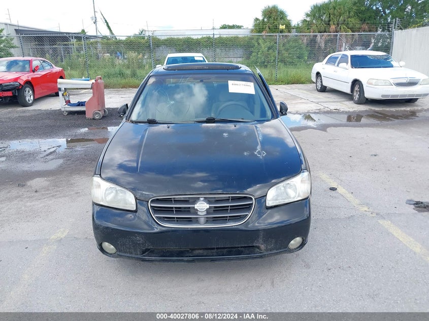 2000 Nissan Maxima Gle/Gxe/Se VIN: JN1CA31D4YT520275 Lot: 40027806