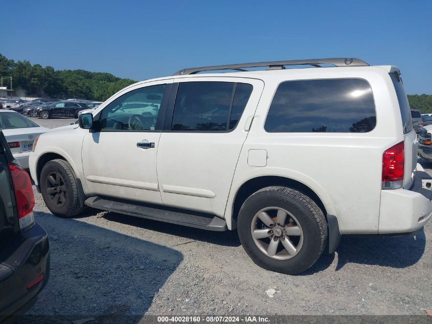 2015 Nissan Armada Sv VIN: 5N1BA0ND4FN622769 Lot: 40028160