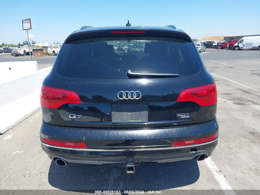 2014 Audi Q7 3.0T Premium VIN: WA1LGAFE7ED003716 Lot: 40028163