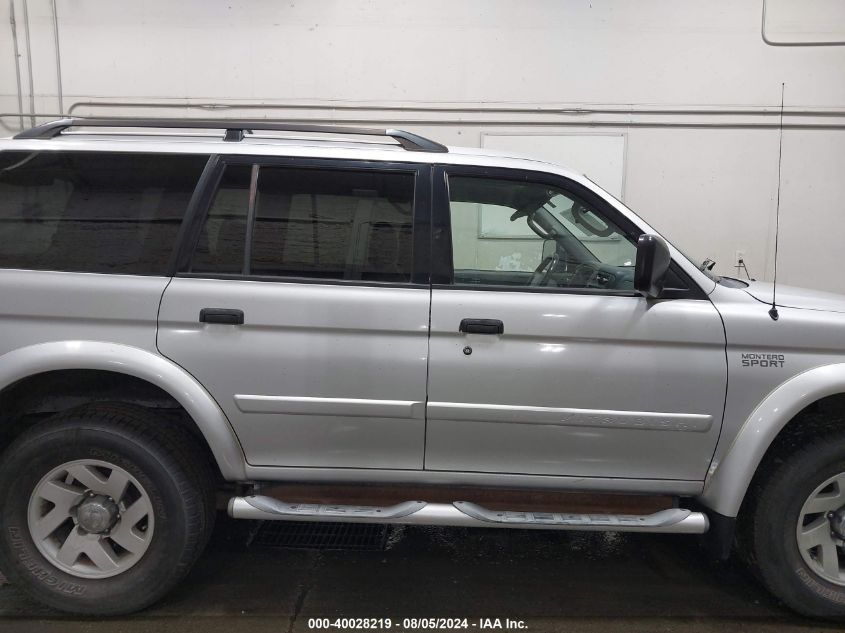 2003 Mitsubishi Montero Sport Xls VIN: JA4LS31R83J037201 Lot: 40028219