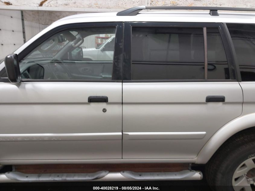 2003 Mitsubishi Montero Sport Xls VIN: JA4LS31R83J037201 Lot: 40028219