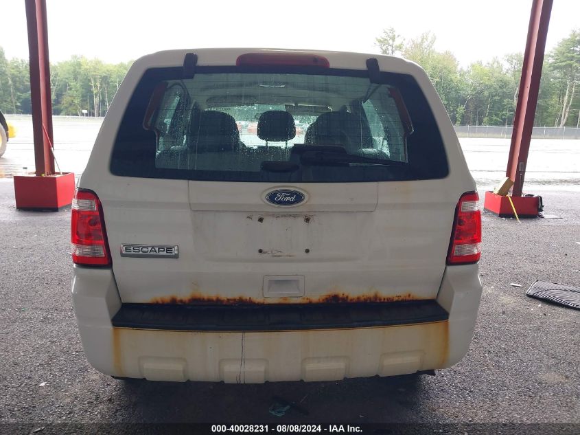 2012 Ford Escape Xls VIN: 1FMCU0C72CKC19962 Lot: 40028231