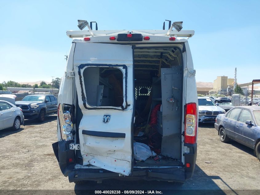 2021 Ram Promaster 2500 High Roof 159 Wb VIN: 3C6LRVDG4ME584771 Lot: 40028238