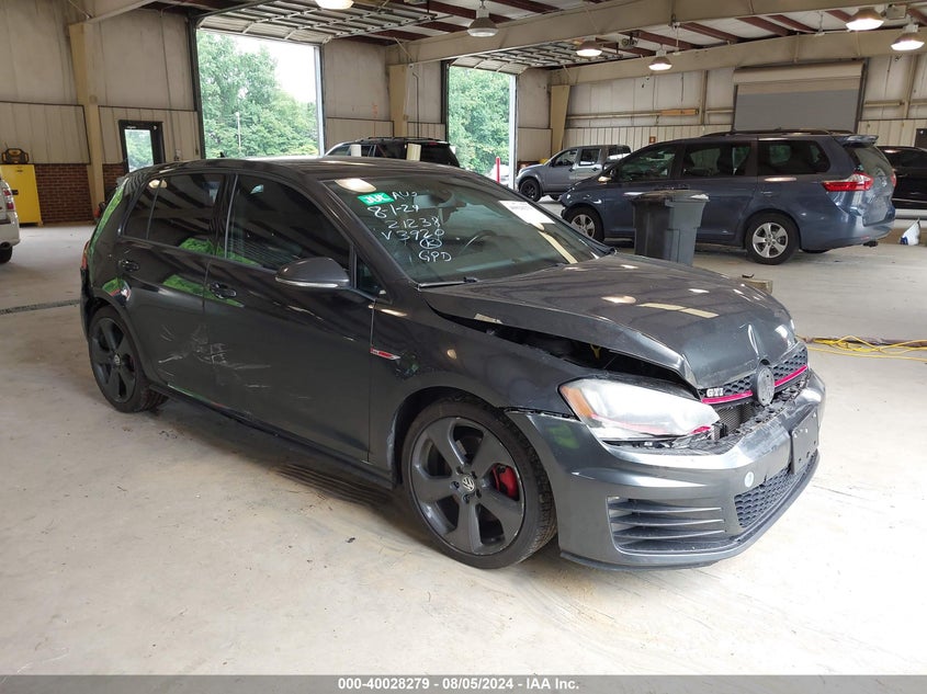 2015 VOLKSWAGEN GOLF GTI 2.0T SE 4-DOOR - 3VW5T7AU8FM003920