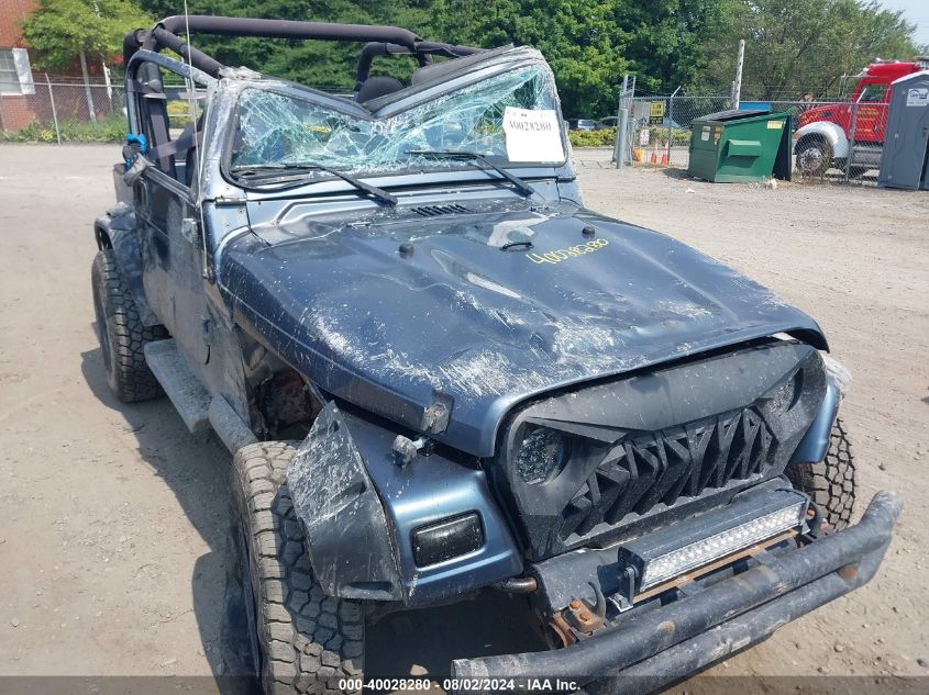 2002 Jeep Wrangler Sport VIN: 1J4FA49S62P748047 Lot: 40028280