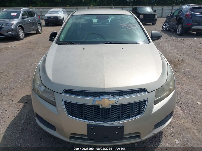 2012 Chevrolet Cruze Ls VIN: 1G1PC5SH3C7329320 Lot: 40028290