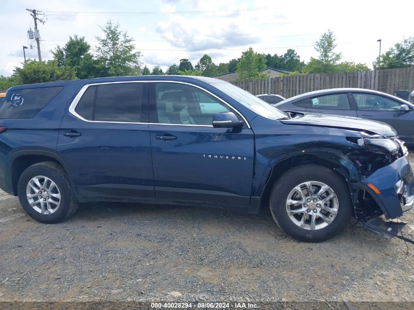 2023 Chevrolet Traverse Awd Ls VIN: 1GNEVFKW8PJ303244 Lot: 40028294