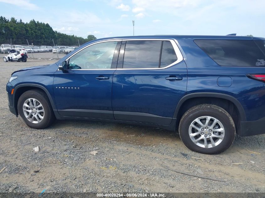 2023 Chevrolet Traverse Awd Ls VIN: 1GNEVFKW8PJ303244 Lot: 40028294