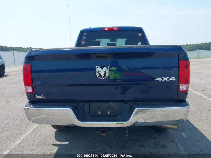 2019 Ram 1500 Classic Tradesman Quad Cab 4X4 6'4 Box VIN: 1C6RR7FG0KS616080 Lot: 40028314