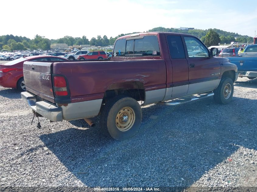 2000 Dodge Ram 1500 VIN: 1B7HF13Z1YJ132319 Lot: 40028316