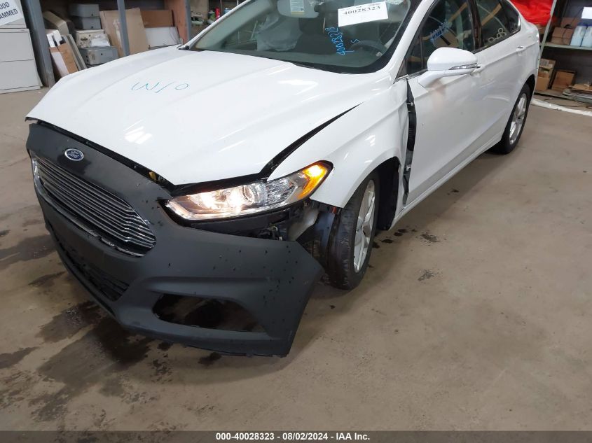 2014 Ford Fusion Se VIN: 3FA6P0H76ER165314 Lot: 40028323