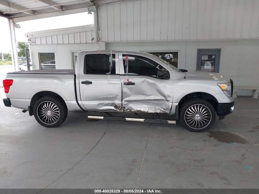 2017 Nissan Titan S VIN: 1N6AA1EK4HN553392 Lot: 40028329