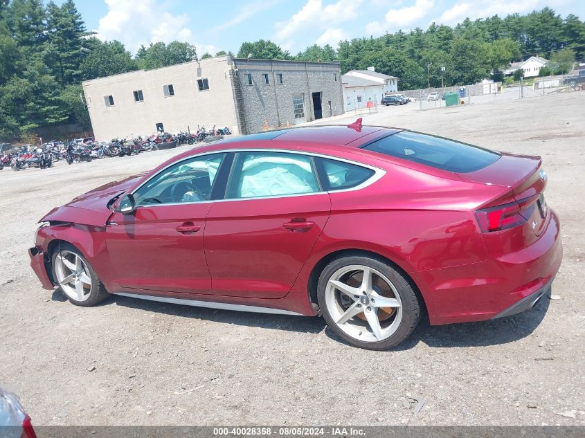 2018 Audi A5 2.0T Premium VIN: WAUENDF53JA081215 Lot: 40028358