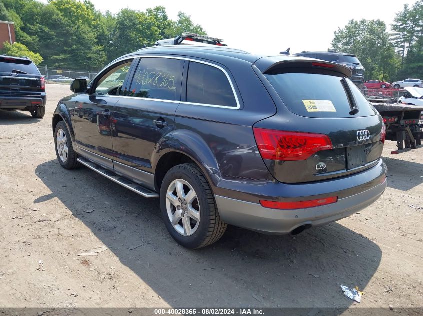 2011 Audi Q7 3.0T Premium VIN: WA1LGAFE1BD008695 Lot: 40028365