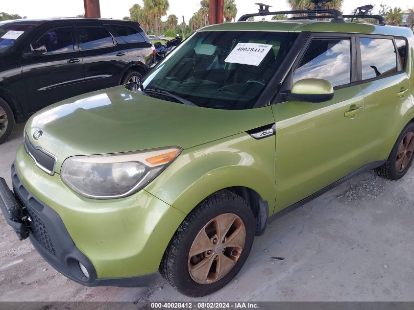 2016 Kia Soul VIN: KNDJN2A23G7872613 Lot: 40028412