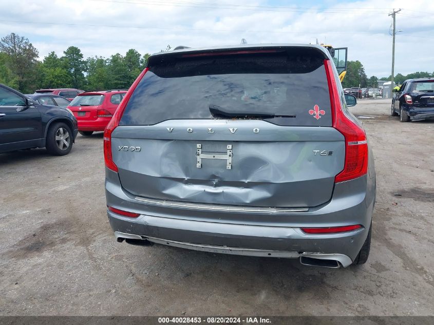 2016 VOLVO XC90 T6 MOMENTUM - YV4A22PK3G1042875