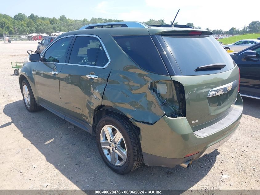 2015 Chevrolet Equinox Ltz VIN: 2GNFLHE31F6235887 Lot: 40028475