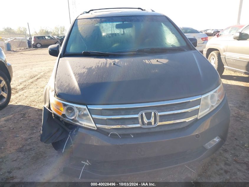 2013 Honda Odyssey Exl VIN: 5FNRL5H61DB013125 Lot: 40028496