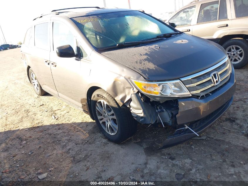 2013 Honda Odyssey Exl VIN: 5FNRL5H61DB013125 Lot: 40028496