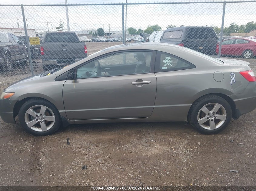 2007 Honda Civic Ex VIN: 2HGFG128X7H535701 Lot: 40028499