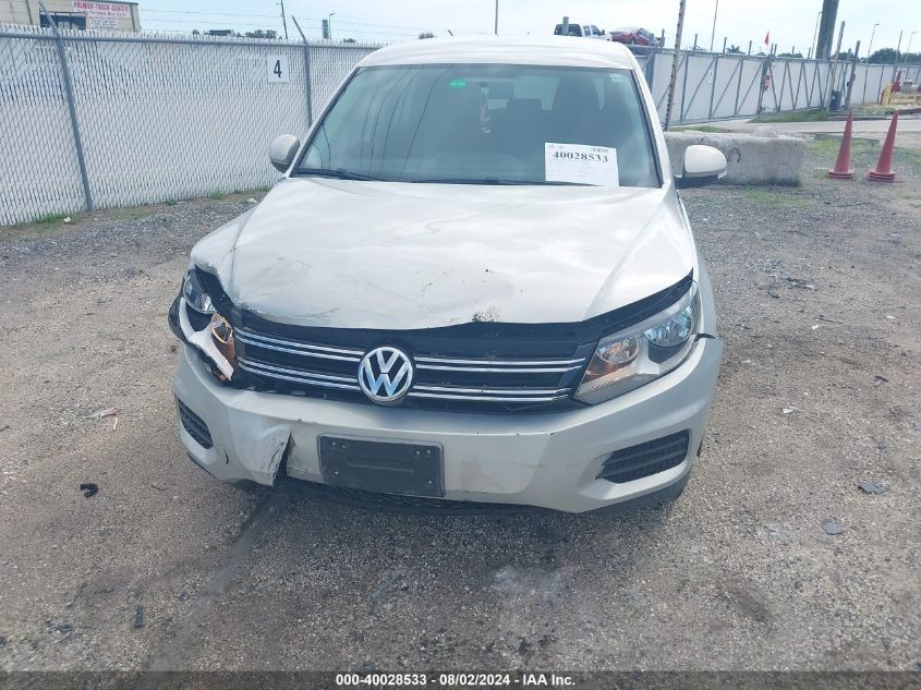 2012 Volkswagen Tiguan S VIN: WVGAV7AX5CW530973 Lot: 40028533