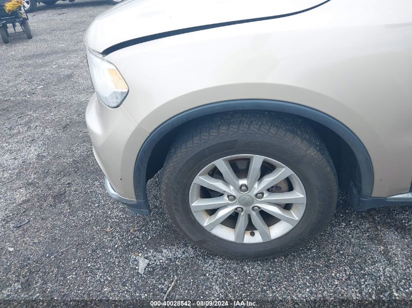 2015 Dodge Durango Sxt VIN: 1C4RDHAG0FC937704 Lot: 40028542