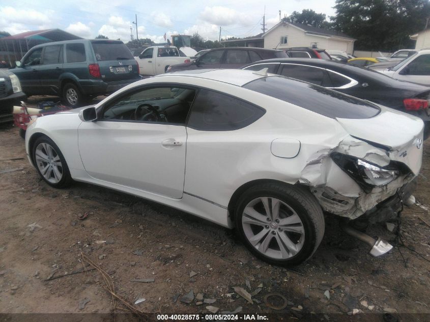 2010 Hyundai Genesis 3.8 Grand Touring VIN: KMHHU6KHXAU019710 Lot: 40028575