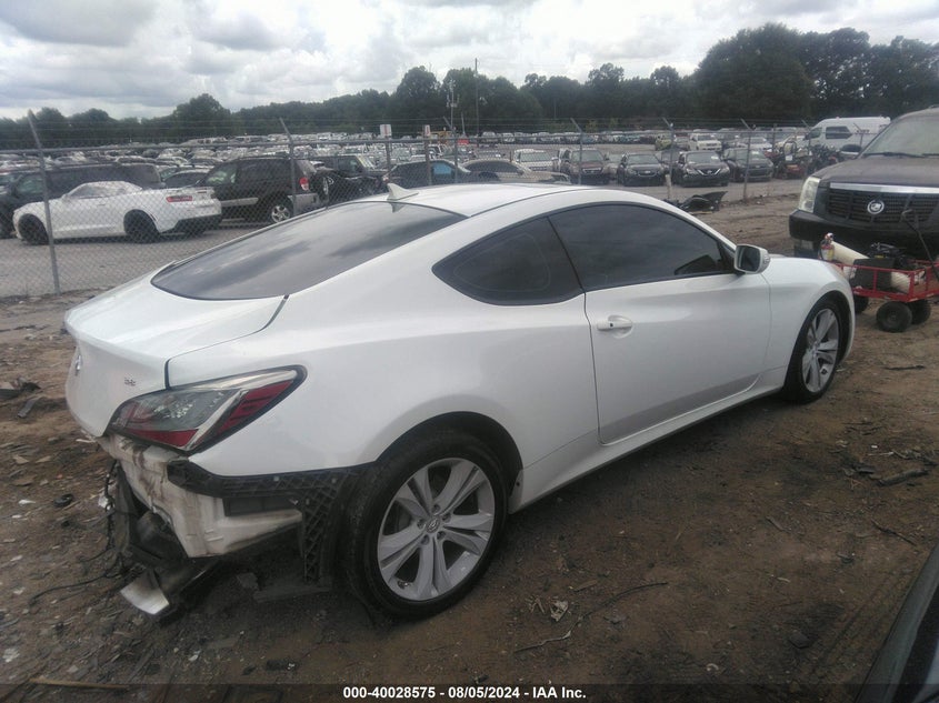 2010 Hyundai Genesis 3.8 Grand Touring VIN: KMHHU6KHXAU019710 Lot: 40028575