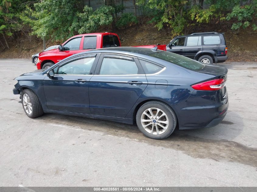 2020 FORD FUSION SE - 3FA6P0HD3LR198354