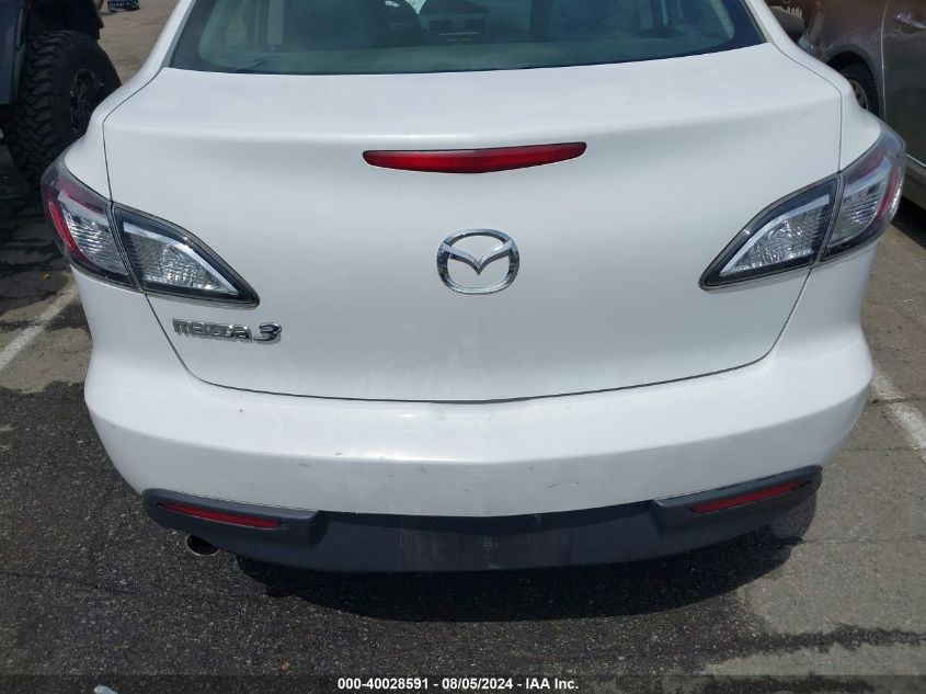 2011 Mazda Mazda3 I Touring VIN: JM1BL1VGXB1438890 Lot: 40028591