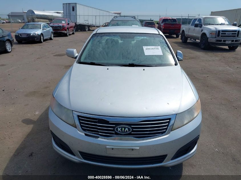 2009 Kia Optima Lx VIN: KNAGE228195323324 Lot: 40028598