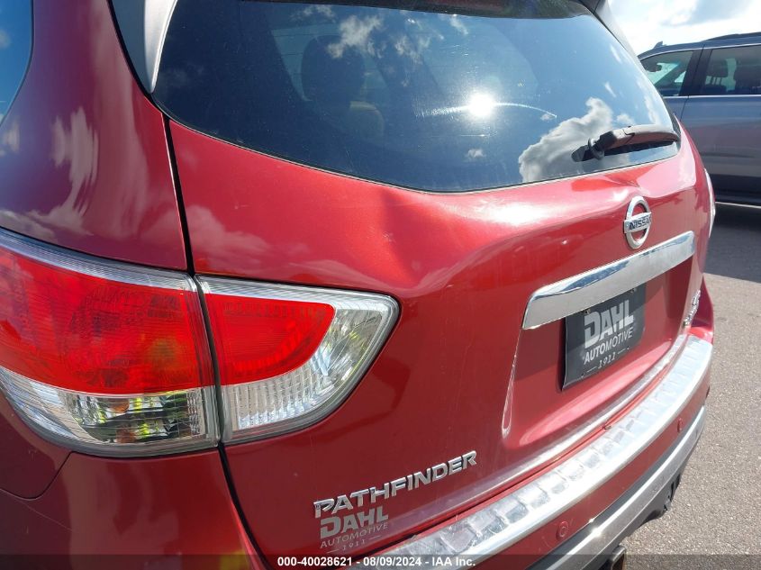 2014 Nissan Pathfinder Platinum VIN: 5N1AR2MM7EC602124 Lot: 40028621