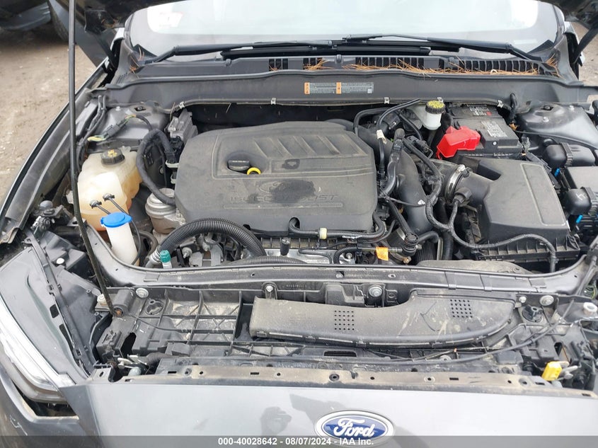 2017 Ford Fusion Se VIN: 3FA6P0HD3HR345666 Lot: 40028642