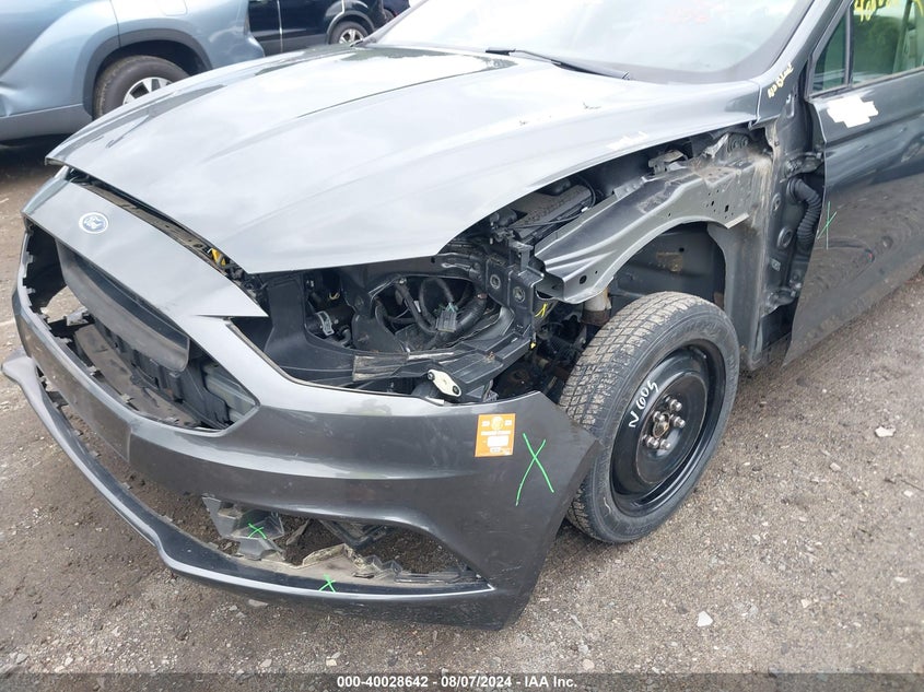 2017 Ford Fusion Se VIN: 3FA6P0HD3HR345666 Lot: 40028642