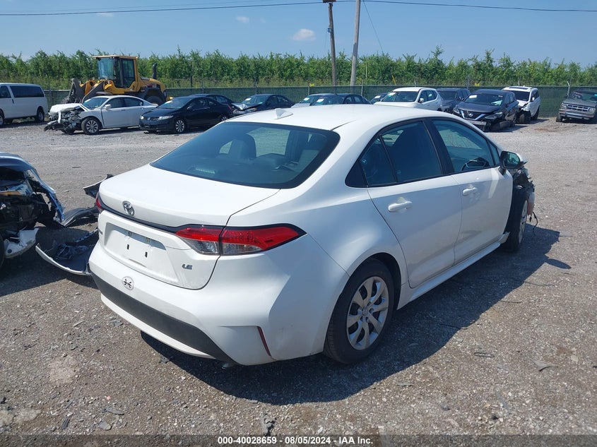VIN 5YFEPMAE3MP230226 2021 TOYOTA COROLLA LE