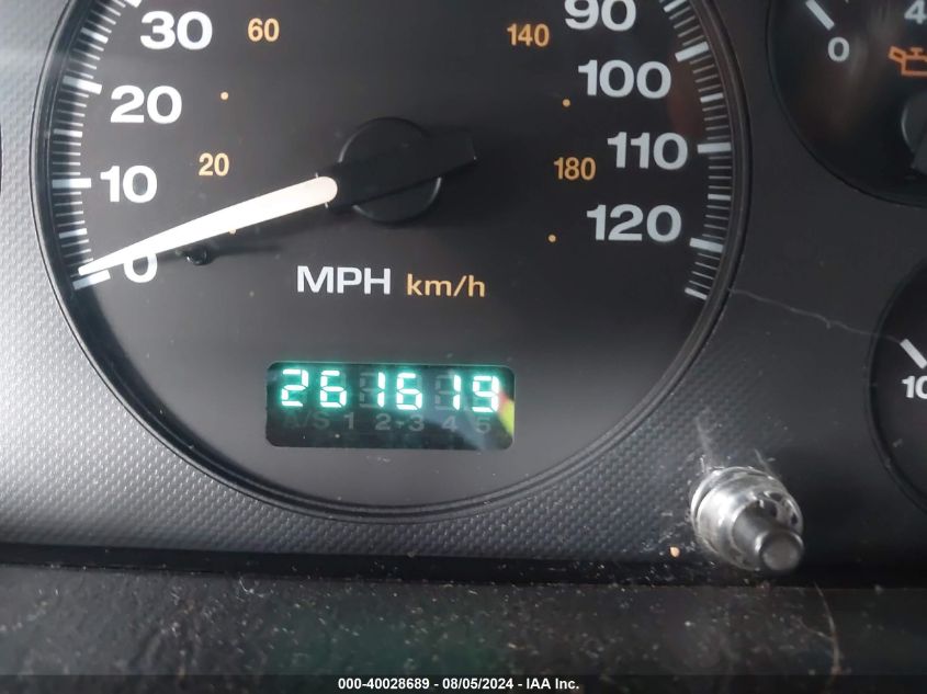 2002 Jeep Grand Cherokee Laredo VIN: 1J4GW48S02C117843 Lot: 40028689