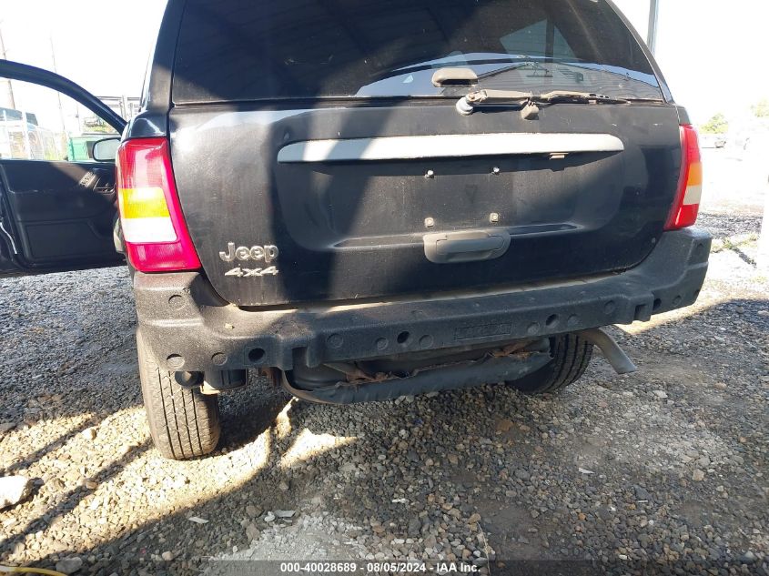 2002 Jeep Grand Cherokee Laredo VIN: 1J4GW48S02C117843 Lot: 40028689