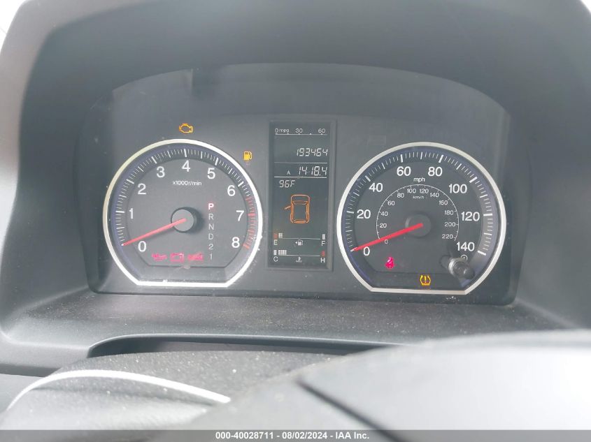 2008 Honda Cr-V Ex-L VIN: 5J6RE48728L045172 Lot: 40028711