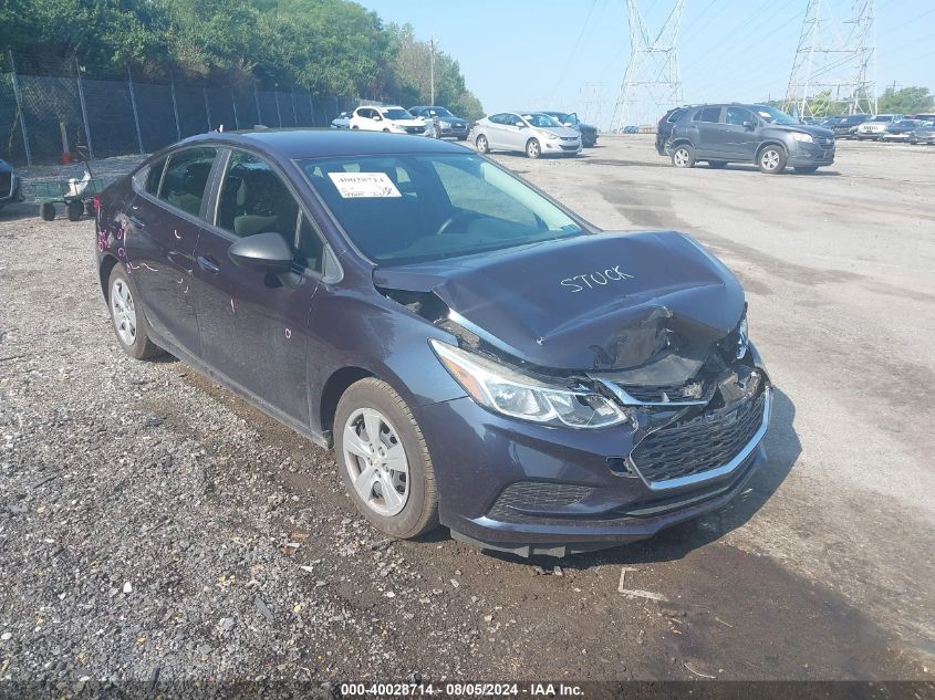 2016 Chevrolet Cruze Ls VIN: 1G1BC5SM2G7247575 Lot: 40028714