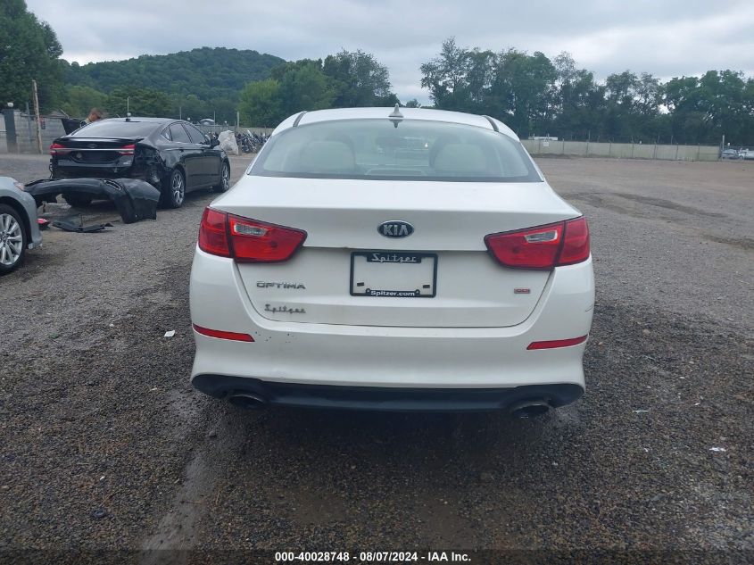 2014 Kia Optima Lx VIN: KNAGM4A74E5475406 Lot: 40028748