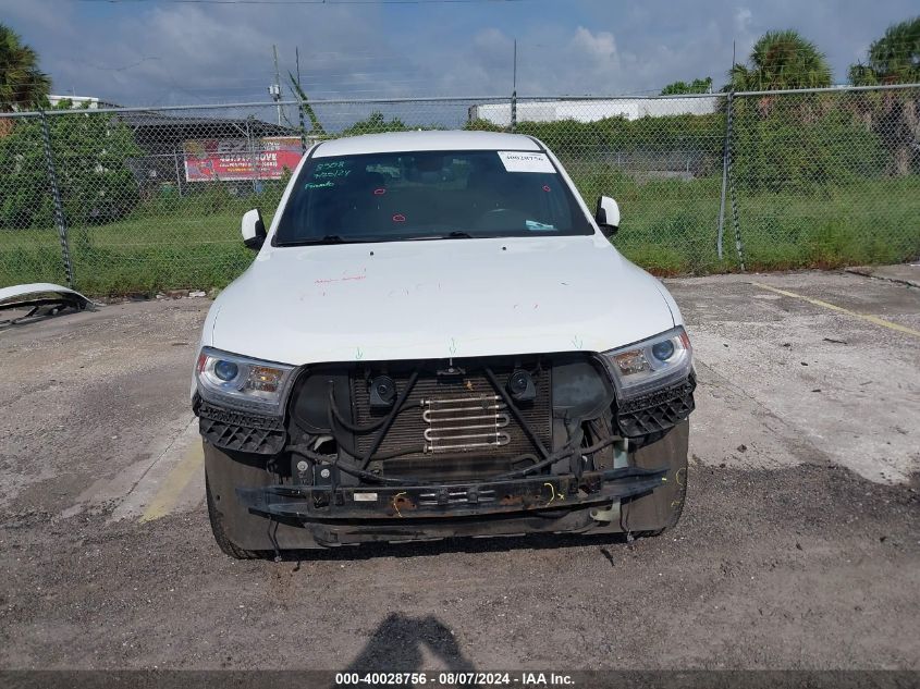 2014 Dodge Durango Sxt VIN: 1C4RDJAG1EC576876 Lot: 40028756