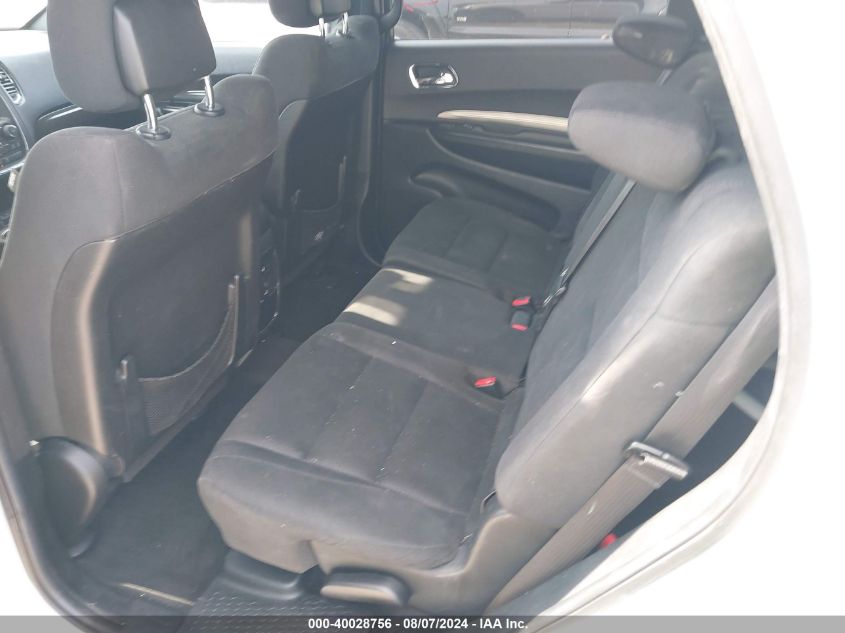 2014 Dodge Durango Sxt VIN: 1C4RDJAG1EC576876 Lot: 40028756