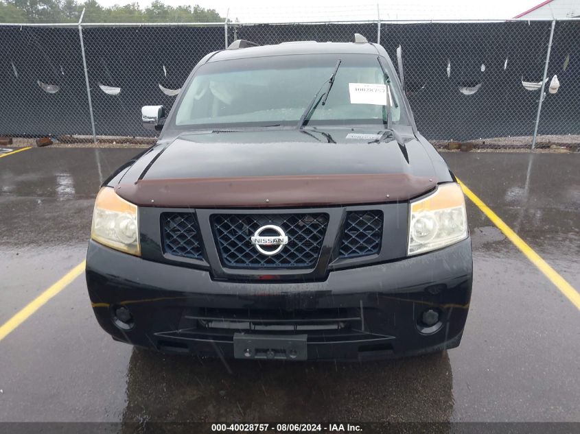 2009 Nissan Armada Se VIN: 5N1AA08D49N608740 Lot: 40028757