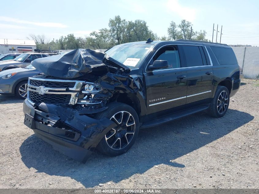 VIN 1GNSKHKCXKR228389 2019 Chevrolet Suburban, LT no.2