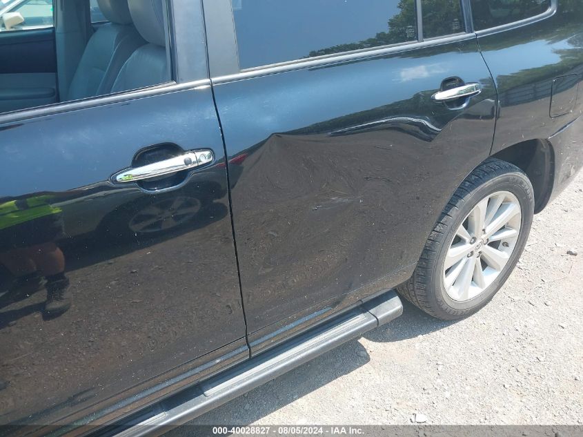 2009 Toyota Highlander Hybrid Limited VIN: JTEEW44A992033199 Lot: 40028827