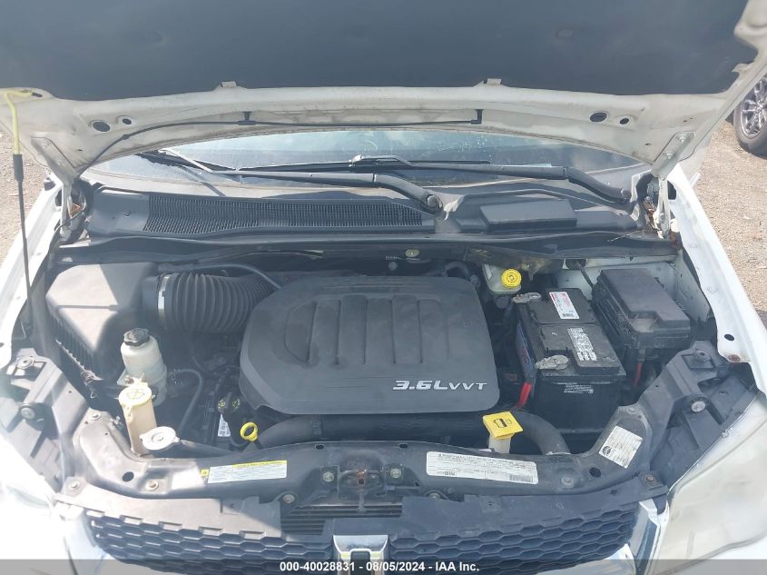 2012 Dodge Grand Caravan Sxt VIN: 2C4RDGCG5CR346732 Lot: 40028831