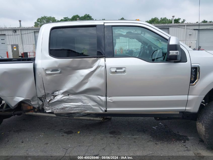 2018 Ford F-350 Lariat VIN: 1FT8W3B69JEC51687 Lot: 40028846