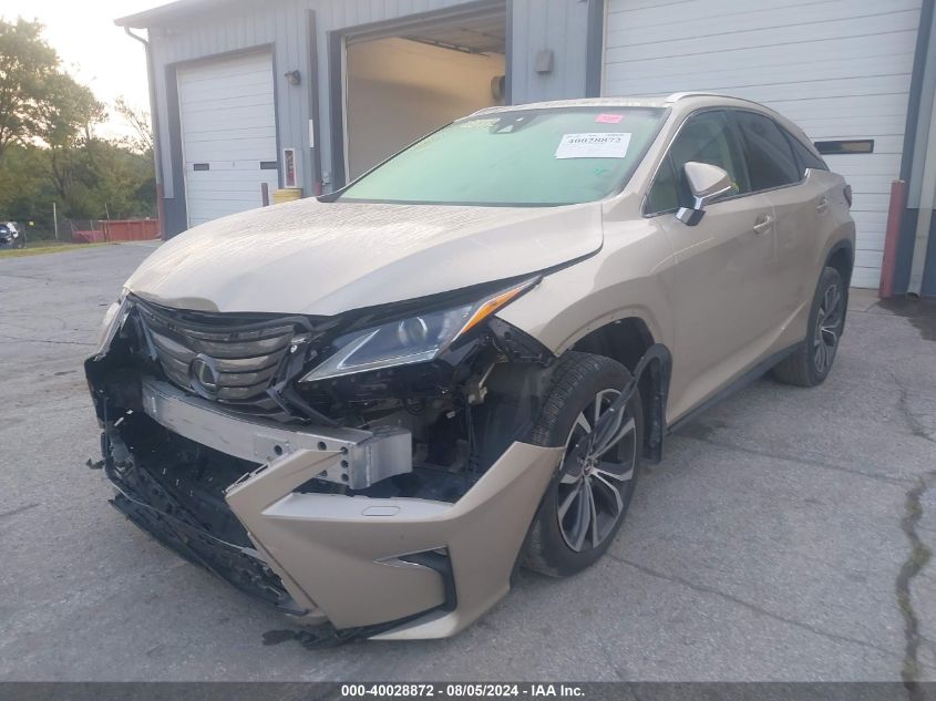 2019 Lexus Rx 350 Base/350 F Sport VIN: JTJBZMCA9K2041547 Lot: 40028872